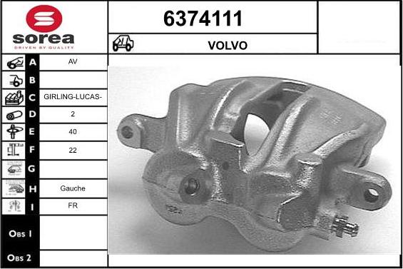 STARTCAR 6374111 - Əyləc kaliperi furqanavto.az