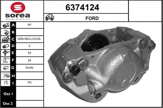 STARTCAR 6374124 - Əyləc kaliperi furqanavto.az