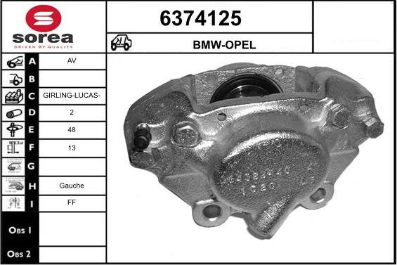 STARTCAR 6374125 - Əyləc kaliperi furqanavto.az