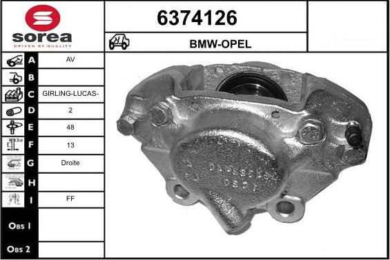 STARTCAR 6374126 - Əyləc kaliperi furqanavto.az