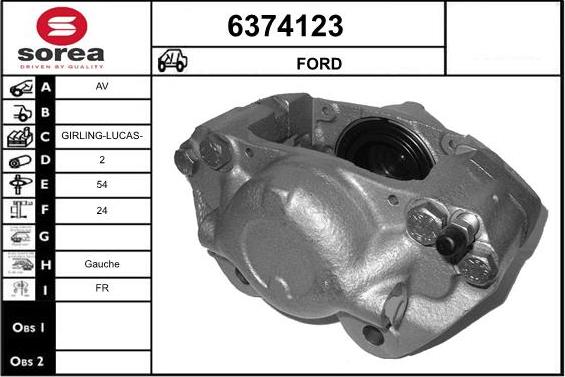 STARTCAR 6374123 - Əyləc kaliperi furqanavto.az