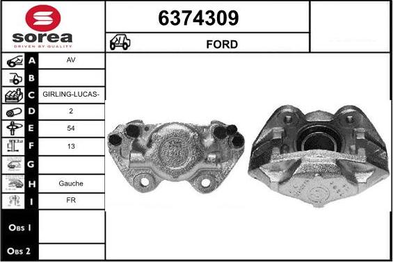 STARTCAR 6374309 - Əyləc kaliperi furqanavto.az