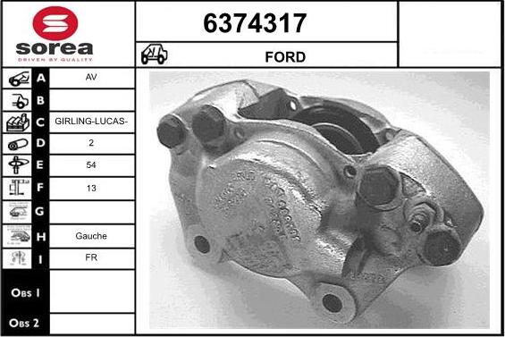 STARTCAR 6374317 - Əyləc kaliperi furqanavto.az