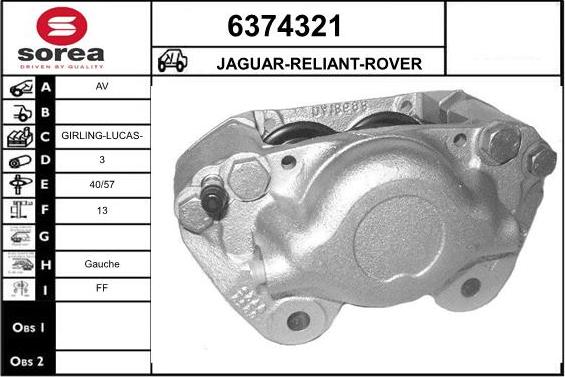 STARTCAR 6374321 - Əyləc kaliperi furqanavto.az