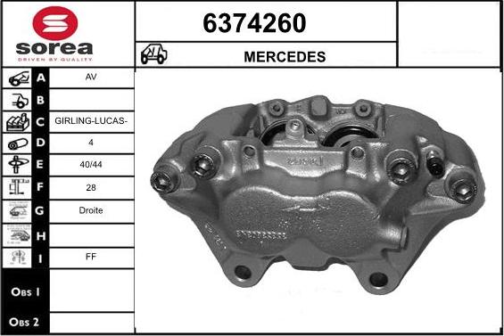 STARTCAR 6374260 - Əyləc kaliperi furqanavto.az