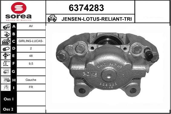 STARTCAR 6374283 - Əyləc kaliperi furqanavto.az