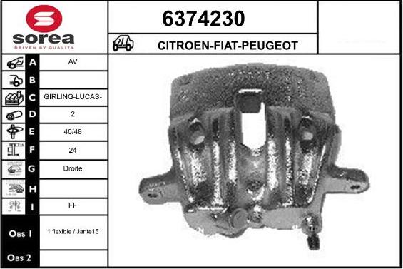 STARTCAR 6374230 - Əyləc kaliperi furqanavto.az