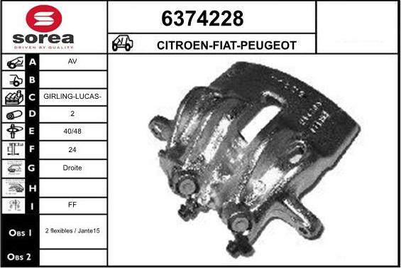 STARTCAR 6374228 - Əyləc kaliperi furqanavto.az