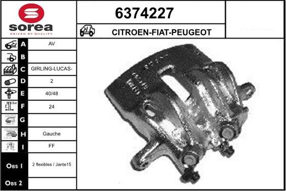 STARTCAR 6374227 - Əyləc kaliperi furqanavto.az