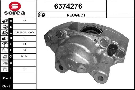 STARTCAR 6374276 - Əyləc kaliperi furqanavto.az