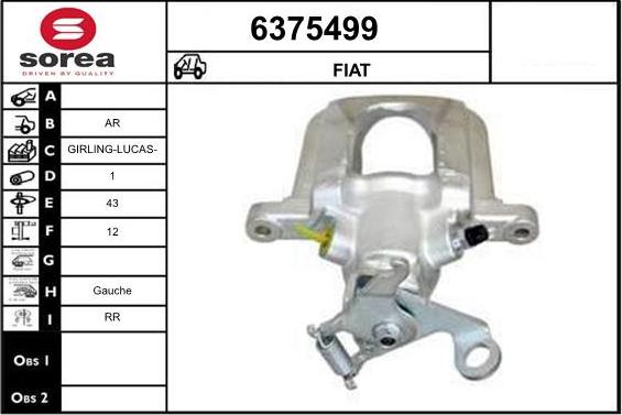 STARTCAR 6375499 - Əyləc kaliperi furqanavto.az