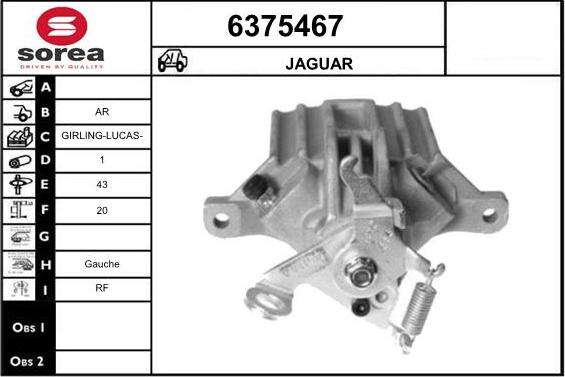 STARTCAR 6375467 - Əyləc kaliperi furqanavto.az