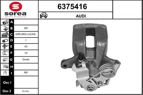 STARTCAR 6375416 - Əyləc kaliperi furqanavto.az