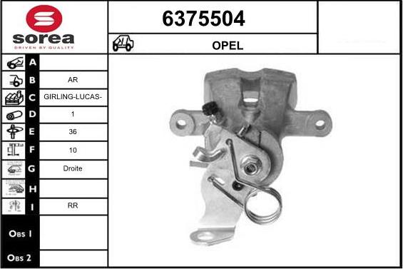 STARTCAR 6375504 - Əyləc kaliperi furqanavto.az