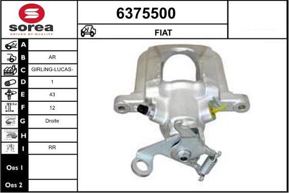 STARTCAR 6375500 - Əyləc kaliperi furqanavto.az