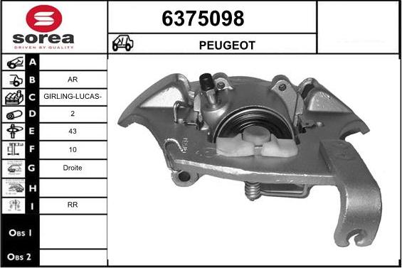 STARTCAR 6375098 - Əyləc kaliperi furqanavto.az