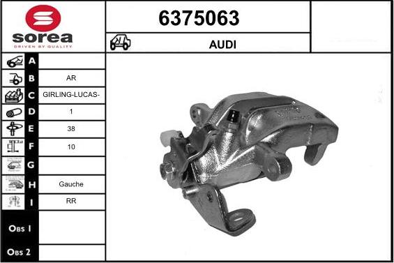 STARTCAR 6375063 - Əyləc kaliperi furqanavto.az