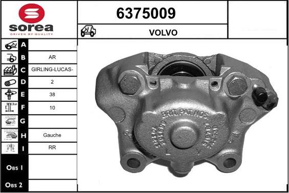 STARTCAR 6375009 - Əyləc kaliperi furqanavto.az