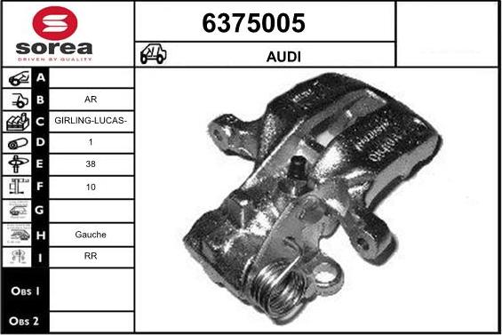 STARTCAR 6375005 - Əyləc kaliperi furqanavto.az