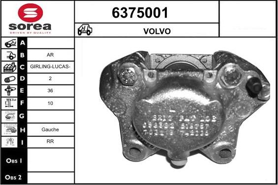 STARTCAR 6375001 - Əyləc kaliperi furqanavto.az