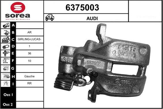 STARTCAR 6375003 - Əyləc kaliperi furqanavto.az