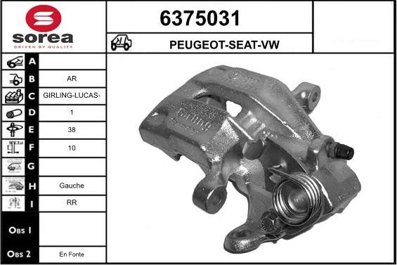 STARTCAR 6375031 - Əyləc kaliperi furqanavto.az