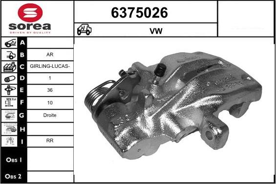 STARTCAR 6375026 - Əyləc kaliperi furqanavto.az