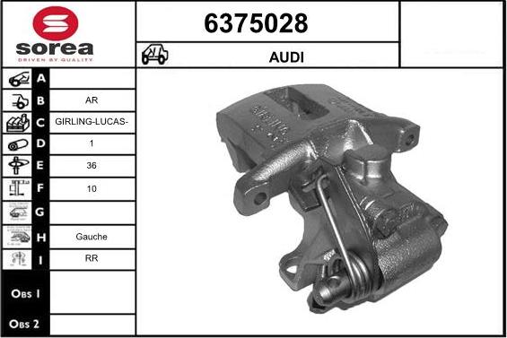 STARTCAR 6375028 - Əyləc kaliperi furqanavto.az