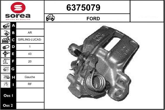 STARTCAR 6375079 - Əyləc kaliperi furqanavto.az