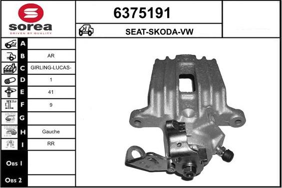 STARTCAR 6375191 - Əyləc kaliperi furqanavto.az