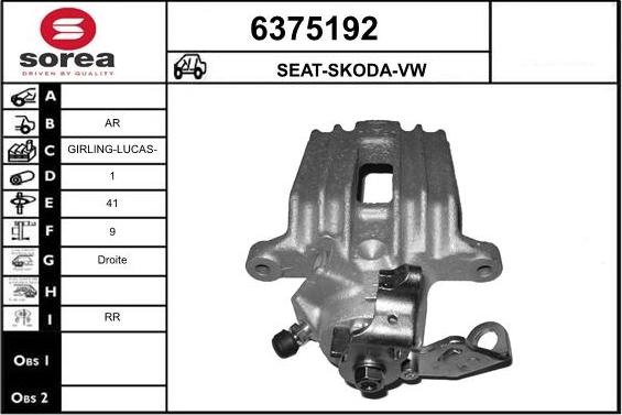 STARTCAR 6375192 - Əyləc kaliperi furqanavto.az