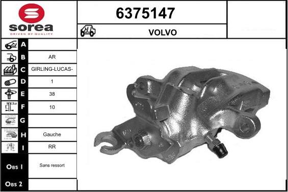 STARTCAR 6375147 - Əyləc kaliperi furqanavto.az