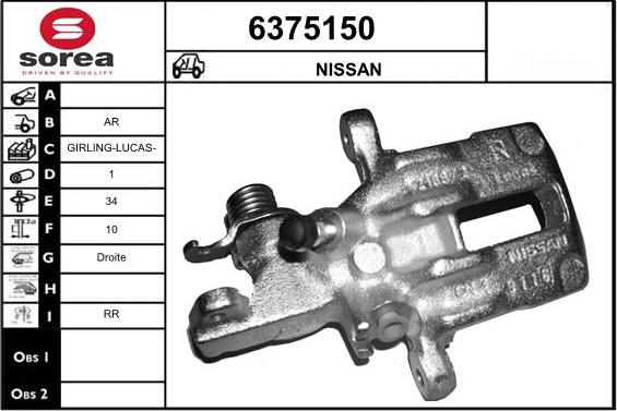 STARTCAR 6375150 - Əyləc kaliperi furqanavto.az