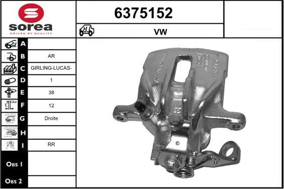 STARTCAR 6375152 - Əyləc kaliperi furqanavto.az