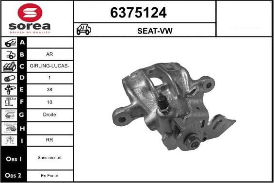 STARTCAR 6375124 - Əyləc kaliperi furqanavto.az