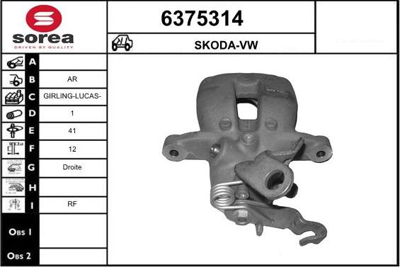 STARTCAR 6375314 - Əyləc kaliperi furqanavto.az