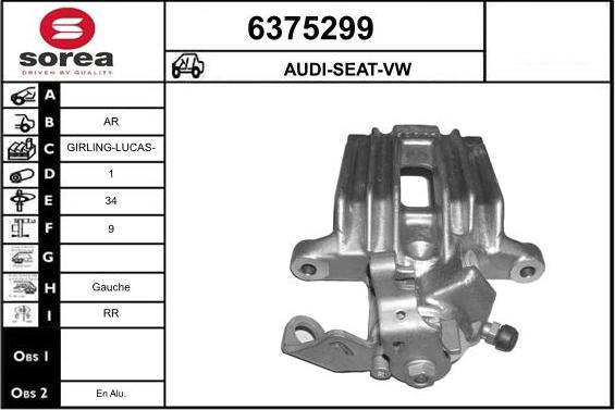 STARTCAR 6375299 - Əyləc kaliperi furqanavto.az