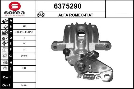 STARTCAR 6375290 - Əyləc kaliperi furqanavto.az