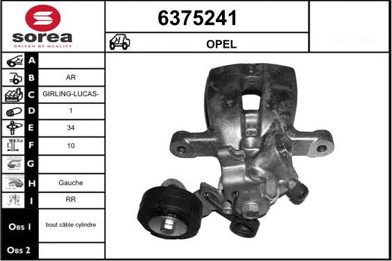 STARTCAR 6375241 - Əyləc kaliperi furqanavto.az