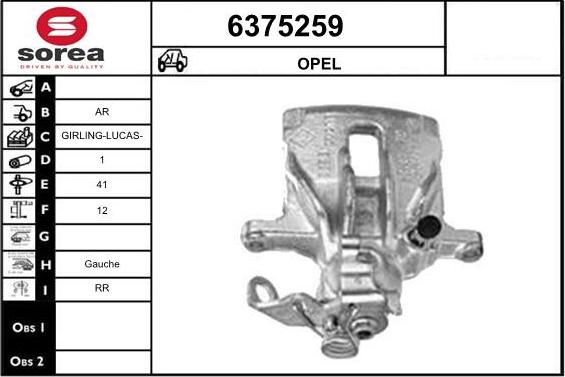 STARTCAR 6375259 - Əyləc kaliperi furqanavto.az