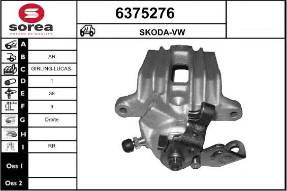 STARTCAR 6375276 - Əyləc kaliperi furqanavto.az