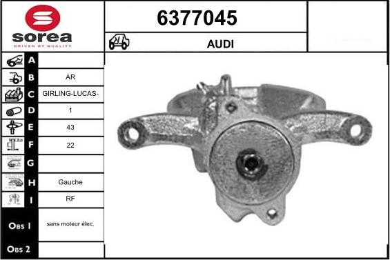 STARTCAR 6377045 - Əyləc kaliperi furqanavto.az