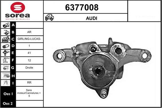 STARTCAR 6377008 - Əyləc kaliperi furqanavto.az