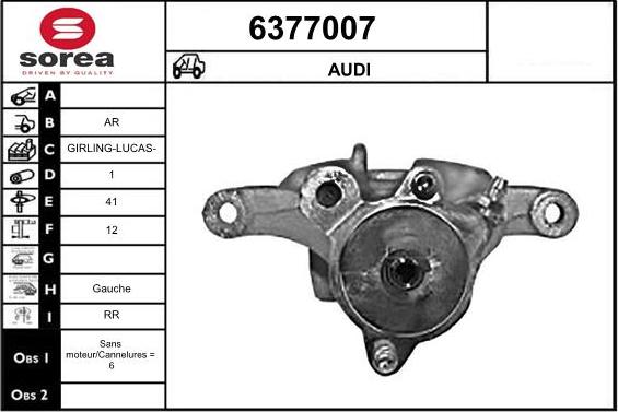 STARTCAR 6377007 - Əyləc kaliperi furqanavto.az