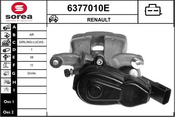 STARTCAR 6377010E - Əyləc kaliperi furqanavto.az