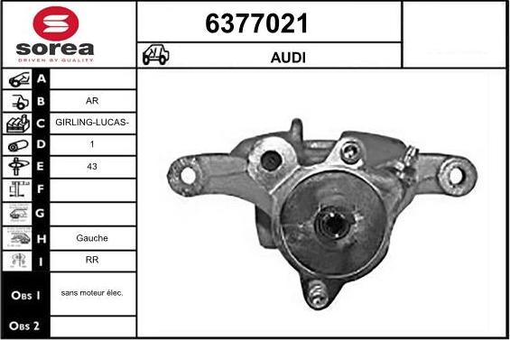 STARTCAR 6377021 - Əyləc kaliperi furqanavto.az