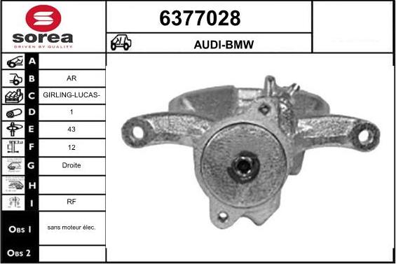 STARTCAR 6377028 - Əyləc kaliperi furqanavto.az