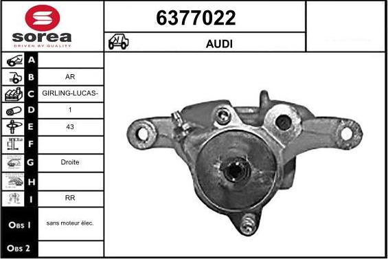 STARTCAR 6377022 - Əyləc kaliperi furqanavto.az