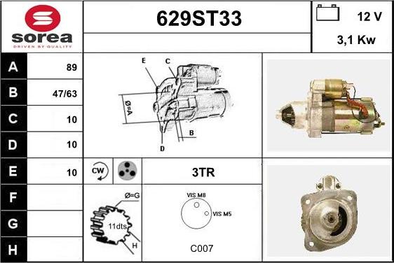 STARTCAR 629ST33 - Başlanğıc furqanavto.az