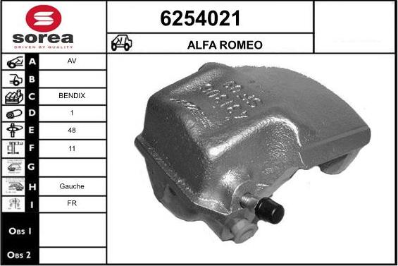 STARTCAR 6254021 - Əyləc kaliperi furqanavto.az